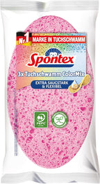 Spontex Cloth Super Absorbent Cloth Sponge for Various Uses