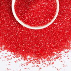Edible Red Sprinkles,150g/5.3oz,Sanding Sugar Crystals for Cake Decorating,Coarse Sprinkle Mix for Baking,Cookies,Ice Cream,Fondant Cake,Cupcakes,Desserts,Red Sugar Sprinkles,Birthday Wedding Easter Party Supplies