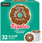 The Original Donut Shop Regular, Single-Serve Keurig K-Cup Pods, Medium Roast Coffee Pods, 32 Count
