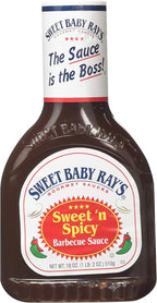 Sweet Baby Rays Barbecue Sauce, Sweet n Spicy, 18 oz