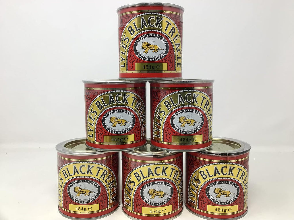 Lyle's Black Treacle, 16-Ounce Containers (Pack of 6)
