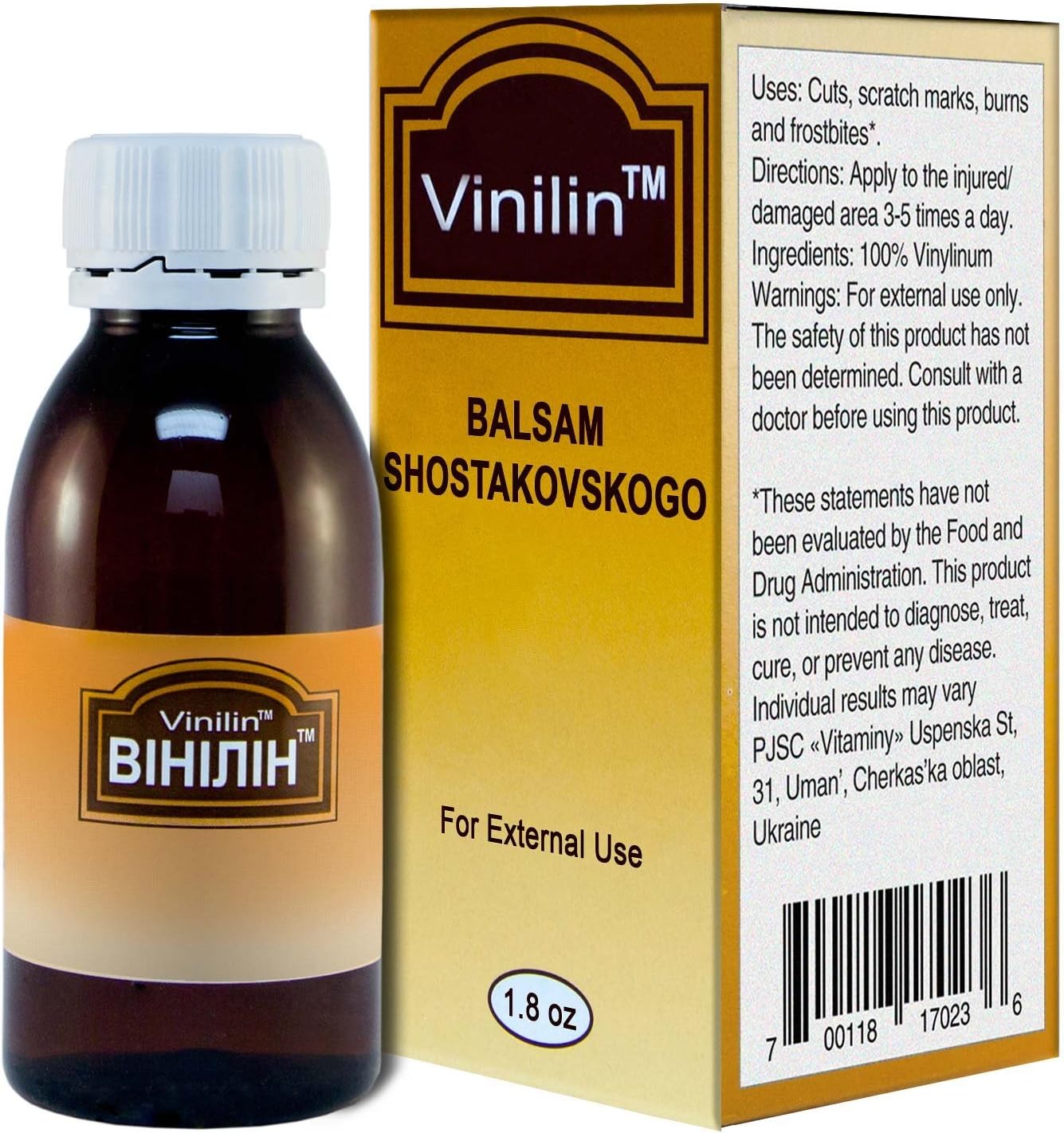 (Shostakovsky Balsam) 50g/1.8oz .3 pack