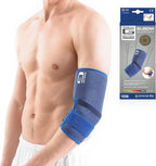 Neo-G Elbow Support - For Epicondylitis, Tennis Golfers Elbow, Sprains, Strain Injuries, Tendonitis, Arthritis, Recovery, Sports - Adjustable Compression - Class 1 Medical Device - One Size - Blue