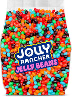 JollyRancher Jelly Beans Bulk Candy 2lb - Jolly Ranchers Jelly Beans Candy Bulk - Assorted Fruit Flavored Jellybeans for Goodie Bags, Candy Bowls & Party Favors - 2 Pounds