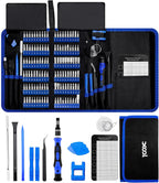 XOOL 140-in-1 Precision Screwdriver Set for Electronics Repair with 120 Magnetic Cr-V Bits, Electronics Tool Kit for Macbook, iPhone, Laptop, PC, Game Console, Tablet