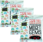 3 x Free From Fellows Sugar Free Midget Gems Sweets 3.5oz
