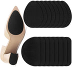 16 PCS/8 Pairs Non-Slip Shoe Pads for Bottom of Shoes– Self-Adhesive Sole Protectors for High Heels & Flats – Anti-Skid Shoes Grips Stickers for Slippery Floors, Noise Reduction, Shoe Bottom Repair
