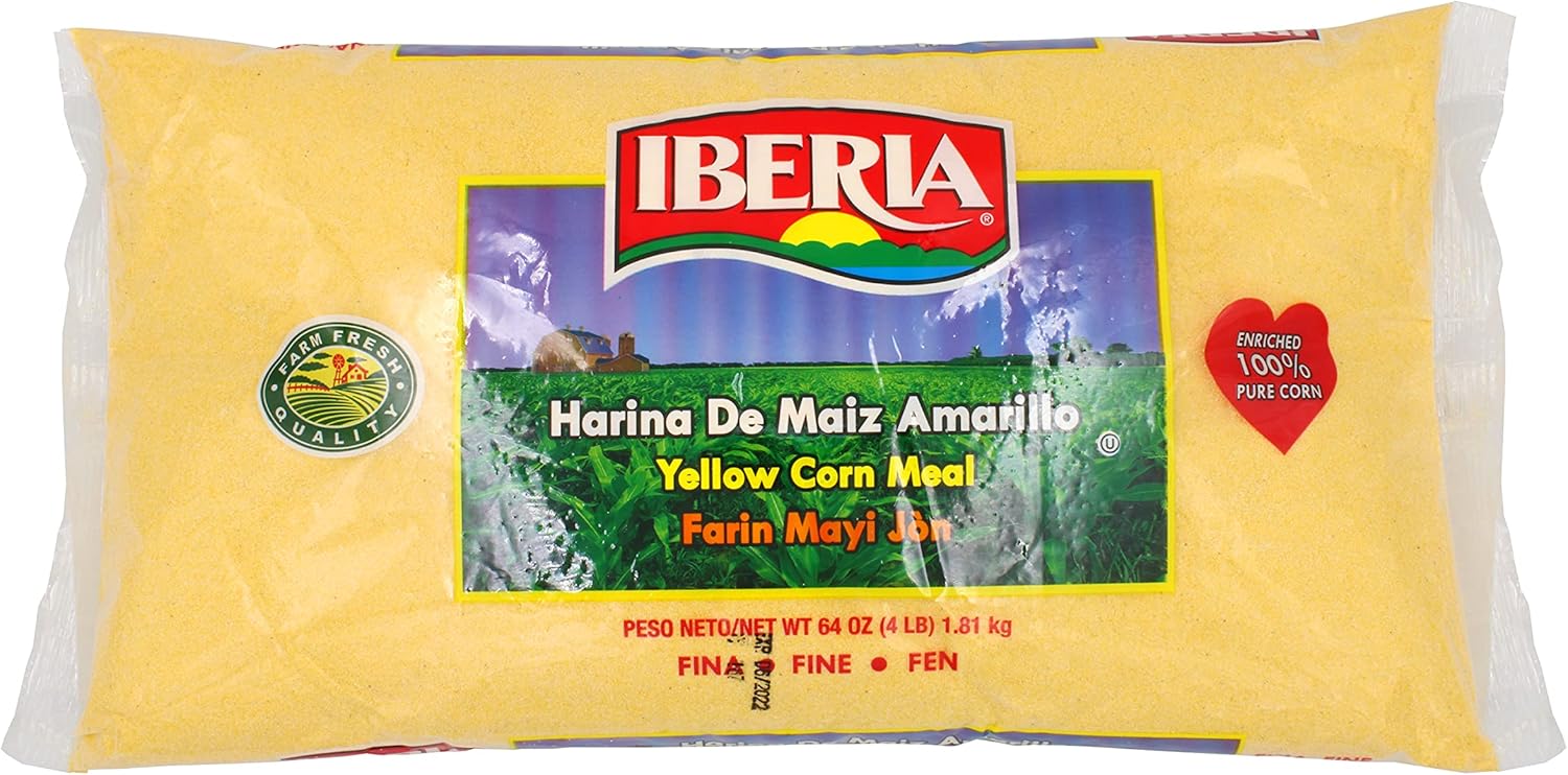 Iberia Fine Corn Meal Pre Cooked 4lb