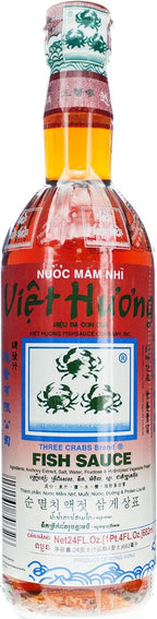 Three Crabs Brand Fish Sauce, 24-Ounce Bottle