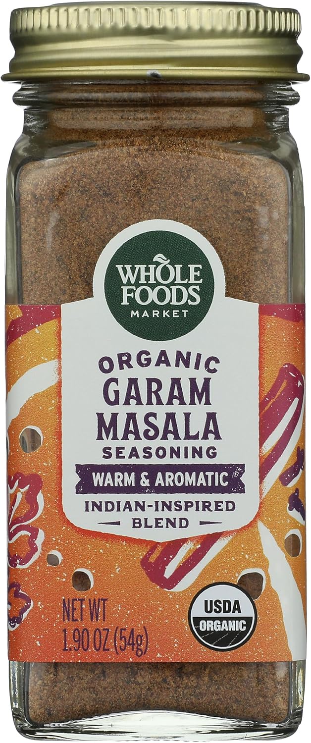 Whole Foods Market, Organic Garam Masala Spice Blend, 1.9 Ounce