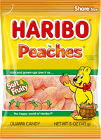 Haribo, Peaches, 5 oz