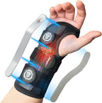Jupiter Neoprene Wrist Brace - Adjustable, Relieves Pain from Carpal Tunnel, Tendonitis, Arthritis & Sprains, Unisex, Day & Night Wear, Right Hand, XS/S