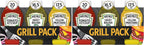 Heinz Tomato Ketchup, Sweet Relish & Yellow Mustard Grill Pack, 3 ct (Pack of 2)