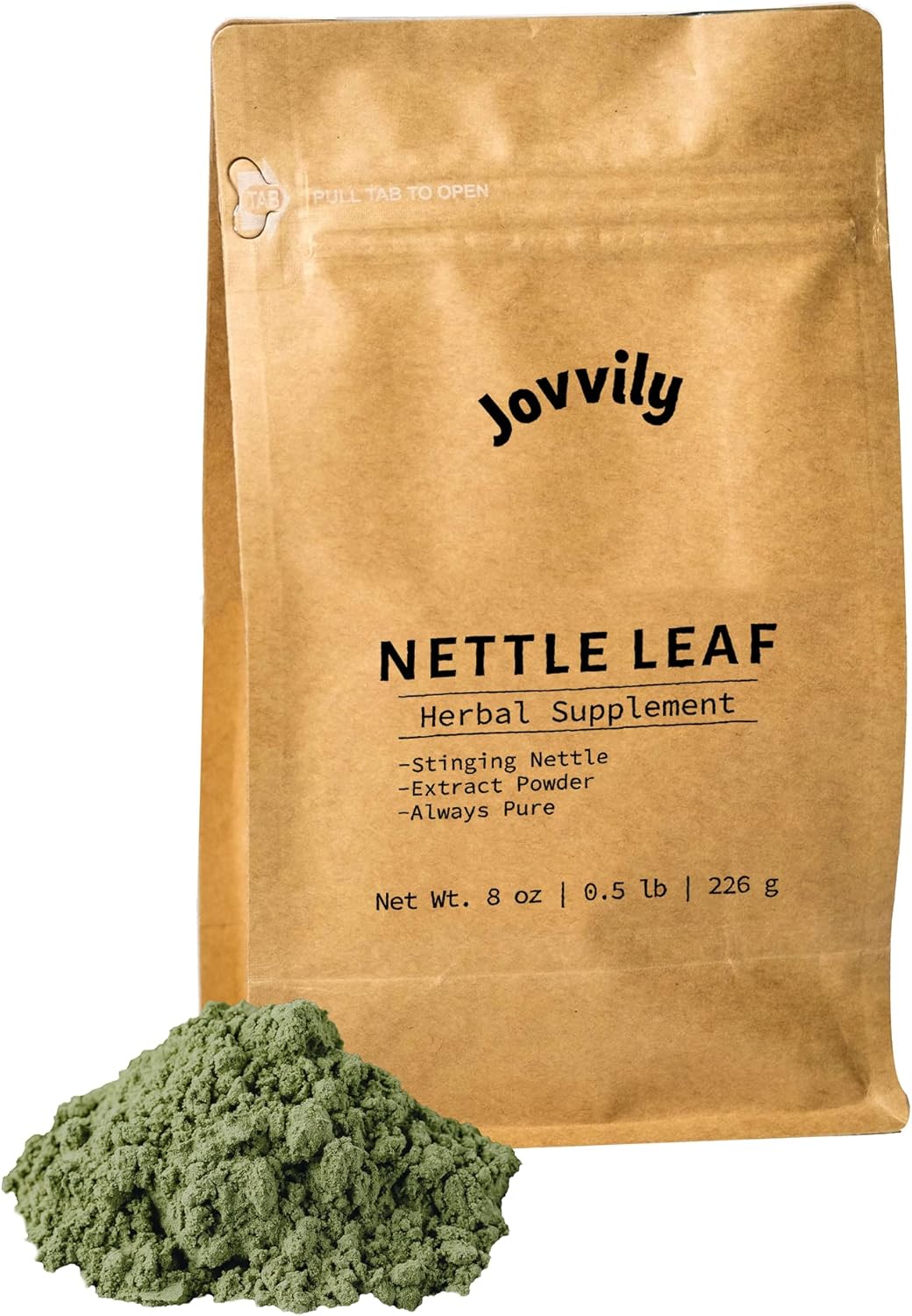 Jovvily Nettle Leaf Powder - 8 oz - Herbal Supplement