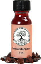 Dragons Blood Oil 1/2 oz | Handmade with Herbs & Essential Oils | Spiritual Purification, Strength, Power Rituals | Hoodoo Voodoo Wiccan Pagan Conjure