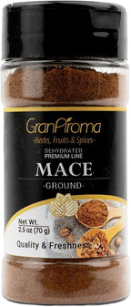 GranAroma Ground Mace, Warm Spice, From Nutmeg, Curries & Desserts (2.5 Ounce)