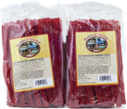 Backroad Country Old Fashioned Red Raspberry Twists - Licorice Candy - Made in the USA - 16 OZ (Pack of 2)