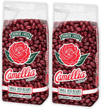 Camellia Brand Dried Small Red Beans – Premium Dried Beans, Caribbean style Red Beans, Jamaican Rice and Peas, for Soups, Stews, and Vegetarian Meals – Non-GMO, Gluten-Free, 1 Pound (Pack of 2)