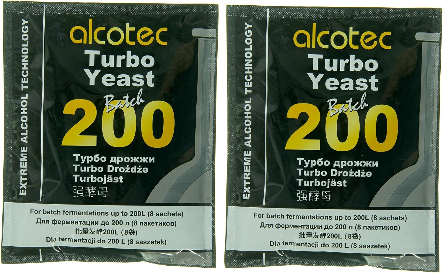 Alcotec Batch 200 Turbo Yeast (Pack of 2)