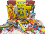 RETRO CANDY YUM ~ 81st Birthday Nostalgic Candy Gift Basket Box Assortment from Childhood Memories for Woman or Man Born 1945 jr