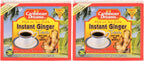 Caribbean Dreams Instant Ginger Tea, 100% Natural from Jamaica, Strong Taste and Aroma, 10 Sachets (Pack of 2)