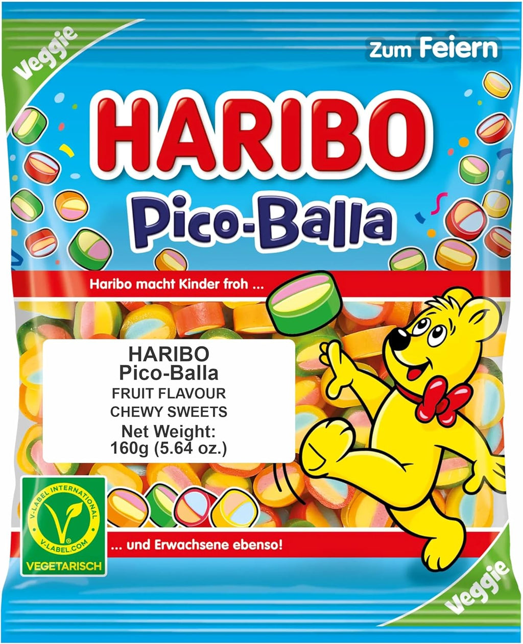 Haribo Pico-Balla Gummy Candy 160g