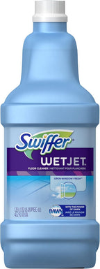 Swiffer WetJet Multi-purpose Floor Cleaner Solution Refill Open Window Fresh Scent 1.25L