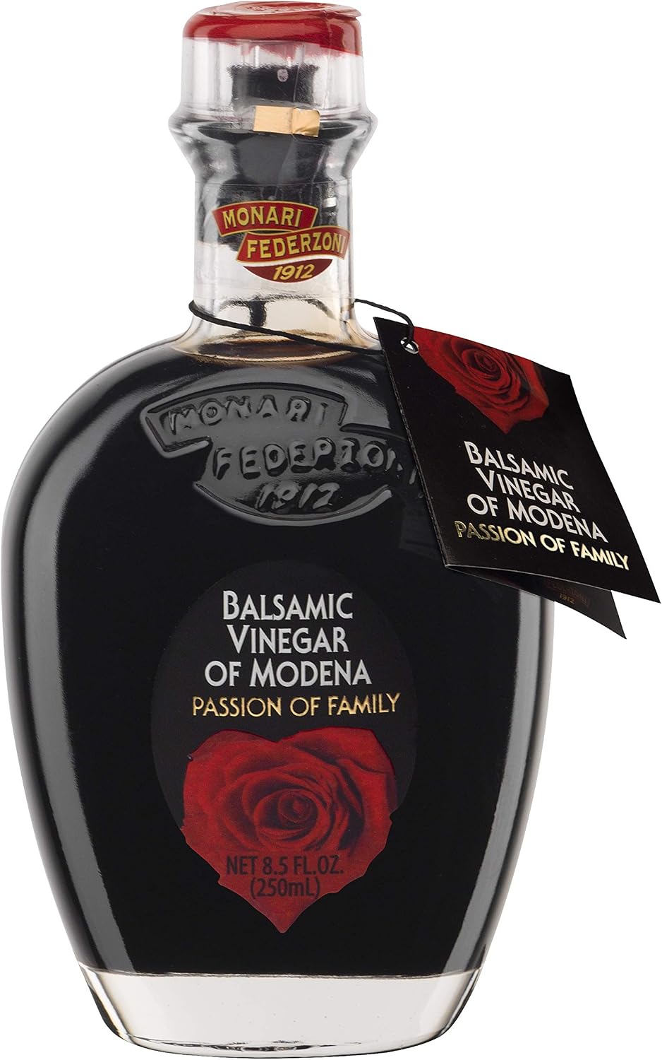 Monari Federzoni Balsamic Vinegar of Modena, Passion of Family, Product of Italy, 8.5 Fluid Ounce (Pack of 1)