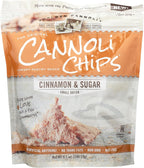 Golden Cannoli Cinnamon and Sugar Cannoli Chips, 5.1 Ounce