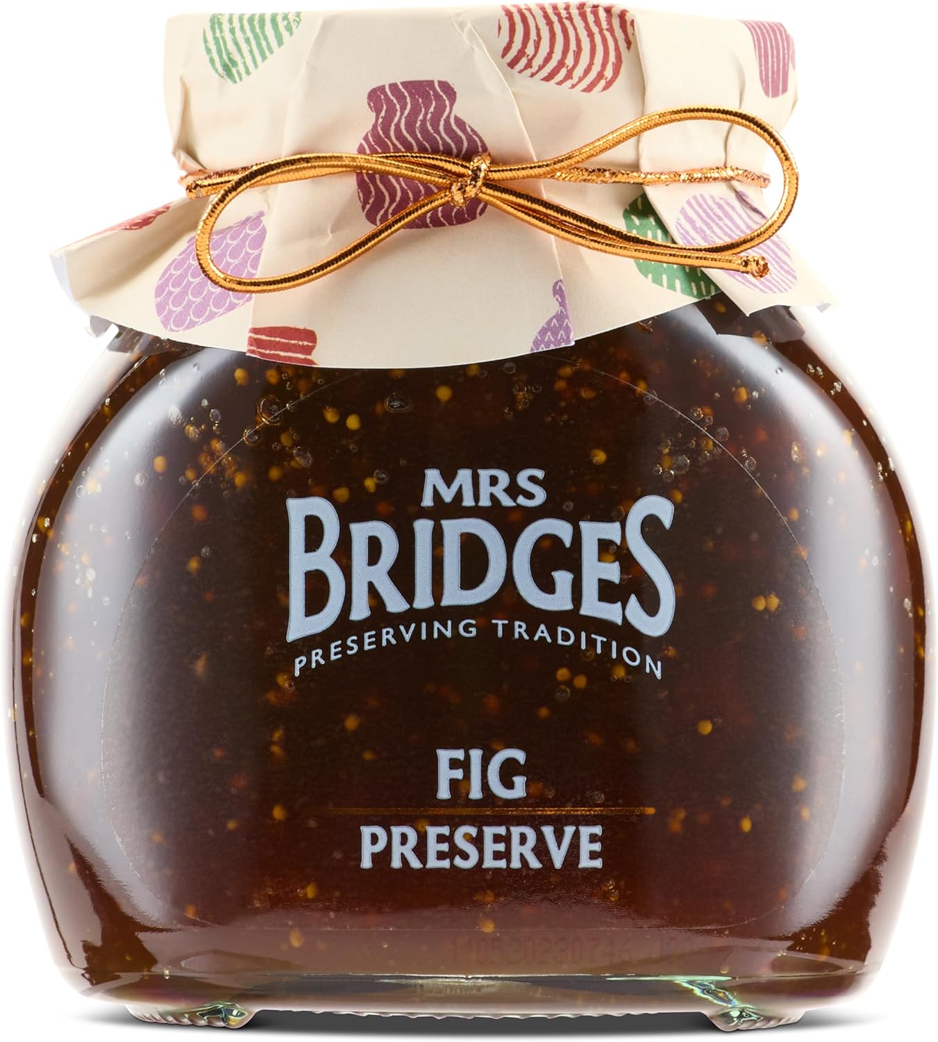 Mrs Bridges Fig Preserve, Made in Scotland, 12oz Jar (Pack of 1)