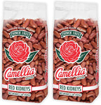 Camellia Brand Dried Red Kidney Beans – Premium Non-GMO Dry Beans for Red Beans and Rice, High Protein Plant-Based Food for Chili, Soups, Salads, Meal Prep, and Cajun Cooking 1 Pound (Pack of 2)