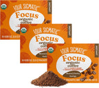 Four Sigmatic Mushroom Mix Coffee Lion's Mane | Focus | Pack of 3 (30 Packets Total)