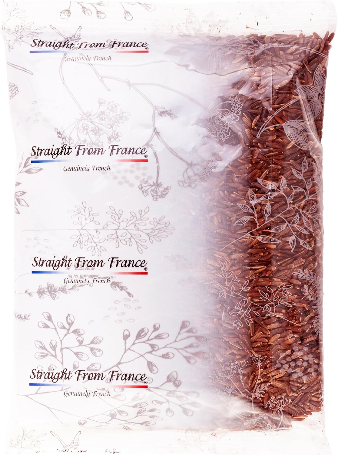 Straight from France Genuinely French, Red Rice from Camargue, Good Alternative to Brown Rice and Italian Farro, Ideal in Rice Pilaf, Soups, Salads and Alongside Grilled Meats, 14.5 Oz