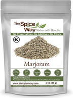 The Spice Way Marjoram Leaves - (2 oz) pure ground dried leaf