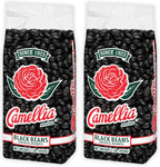Camellia Brand Dried Black Beans, Frejoles Negros – Premium Non-GMO Black Turtle Beans for Soups, Chili, Tacos, Burritos, Rice & Peas, Latin & Southwestern Cooking – Gluten-Free, High Protein, Vegan & Vegetarian Friendly, 1 Pound (Pack of 2)