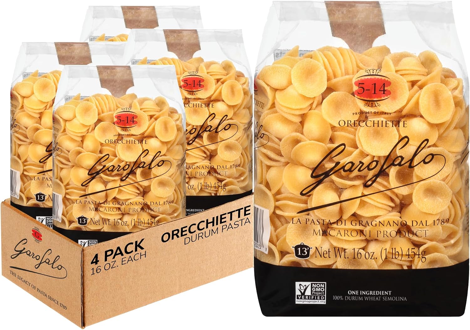 Garofalo - Orecchiette, 16 Ounce (4 Pack)