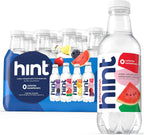 Hint Infused Bottled, Best Sellers Variety Pack - Sugar Free Flavored with Zero Calories, Natural Essences, and No Artificial Sweeteners - 16 Fl Oz (Pack of 12)