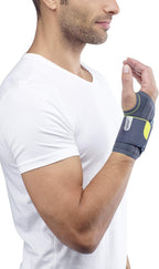 Push Sports Wrist Brace for Athletic Wrist Support. Comfortable, Easy-to-Wear Brace for Tendonitis, Fractures, Injuries, and Arthritis. (Right Medium)