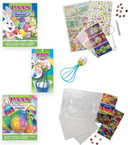 PAAS Easter Egg Decorating Bundle, Includes 1 Deluxe Kit, 1 Tie Dye Egg Dying Kit, and PAAS Whiskers for Easy Egg Dying, Food Safe Dye for Family Easter Activity (3 Piece Bundle)