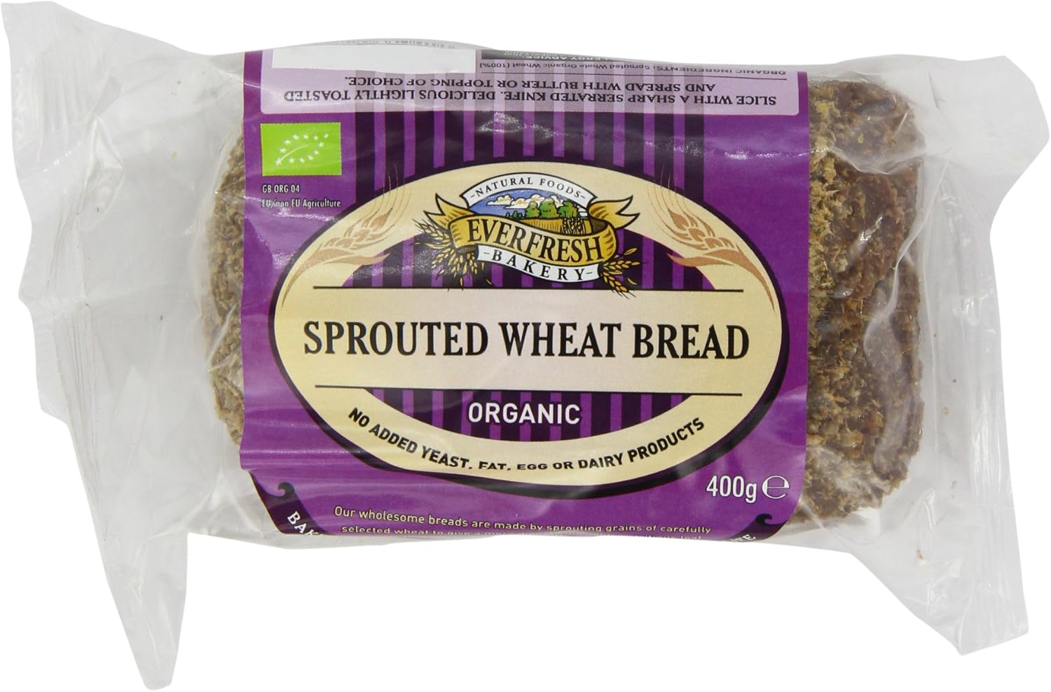 Everfresh Bakery - Organic Sprouted Wheat Bread - 400g