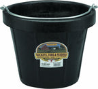 Little Giant® Rubber Pail | All-Purpose Heavy Duty Rubber | Water Bucket | 12 Quarts