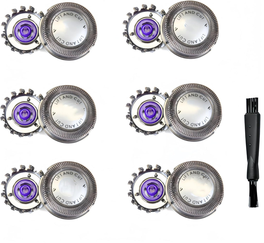 HQ56 Replacement Shaver Heads Compatible with Norelco Replacement Heads Hq56 Compatible with Philips Norelcos HQ55 HQ56 HQ3 HQ4 HQ6 Razor Shaving HQ64 Heads Blade HQ300 HQ442 HQ916 HS190 Series