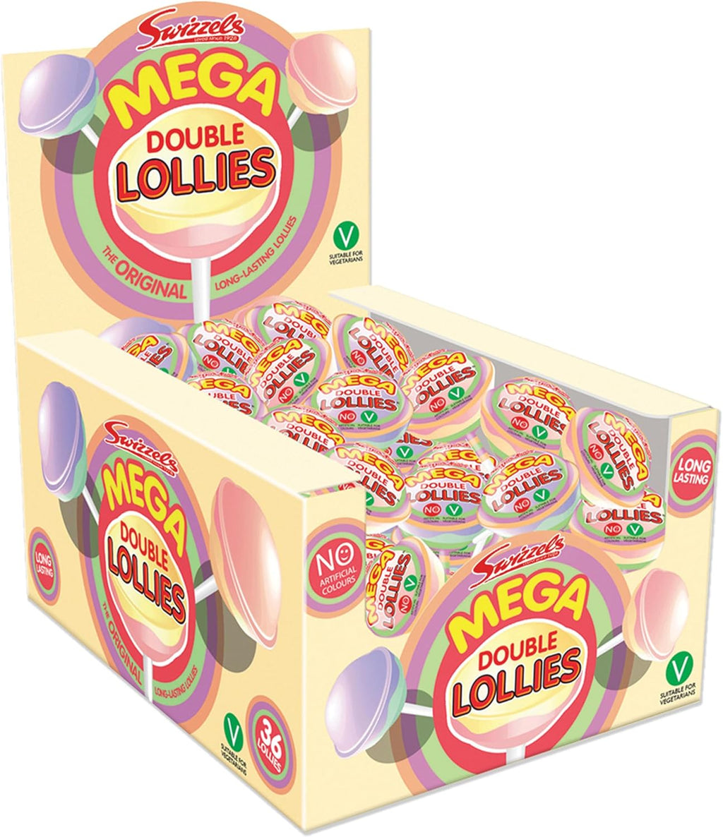 Swizzels Matlow 36 Mega Double Lollies