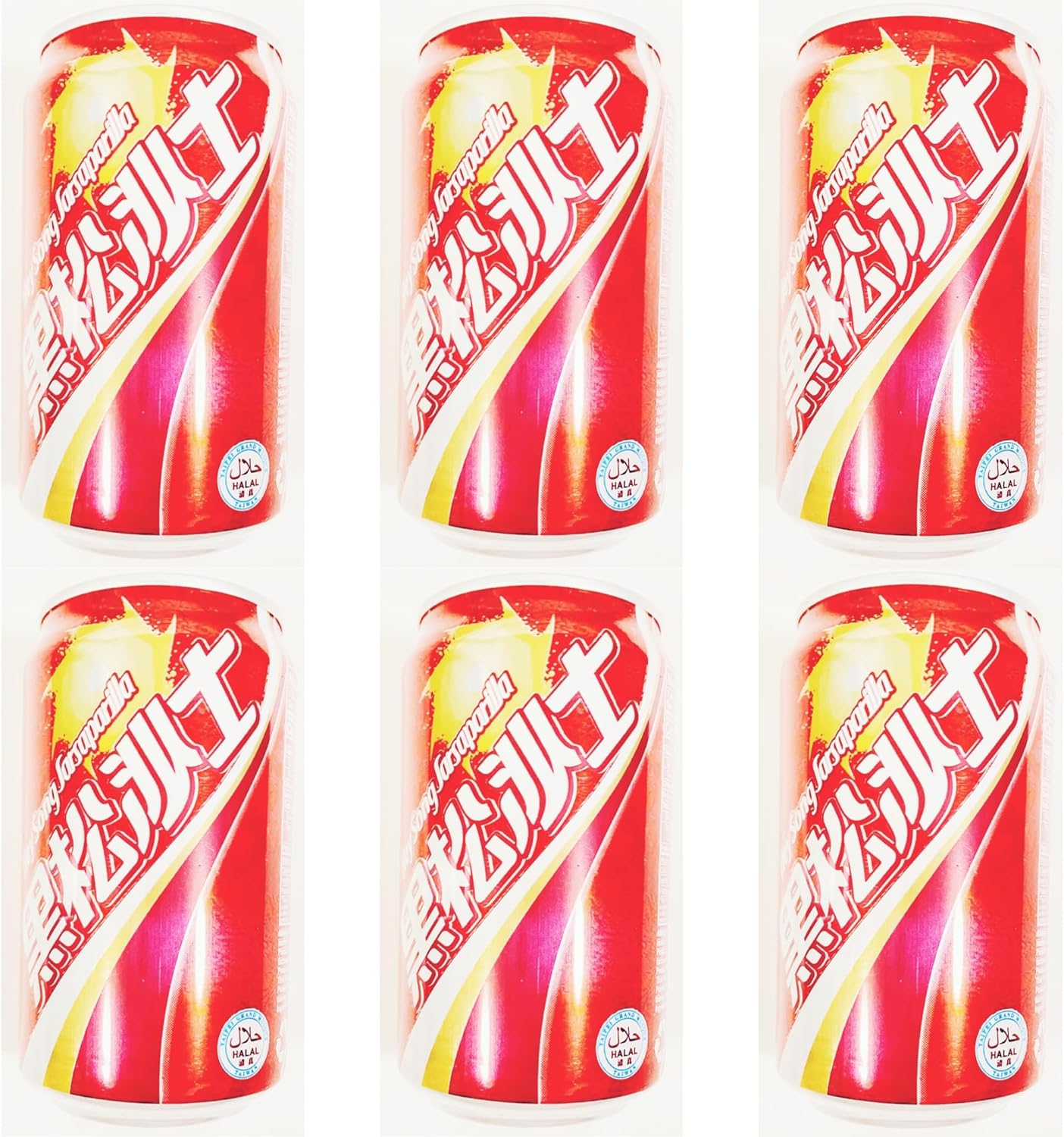 Hey Song Sarsaparilla Drink, 11.16 Fl Oz, 6 Cans 黑松沙士