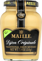 MAILLE Natural Dijon Mustard, 7.5 OZ