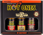 Hot Ones Hot Sauce Gift Set The Last Dab Mini Pack | Apollo, Triple X, Xperience | Natural Ingredients | (3-Pack of 1.69 Fl Oz)