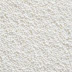 White Nonpareils Sprinkles - 4.6oz Edible 2mm Pearl Sprinkles for Cake Decorating, Cupcake, Cookie, Baking, Donuts, Ice Cream Toppings, Wedding Party Supplies