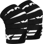 RDX Knee Wraps for Weightlifting, 78” Elasticated Straps Power Lifting Leg Press Support Gym Fitness Squats Workout Men Women