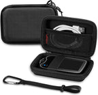 MEDMAX Hard Shell Protective Case for Freestyle Libre 3 2 / Libre Reader, Lightweight Shockproof Diabetic Storage Carrying Case with Clip and Handle (Black)