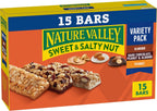 Nature Valley Sweet and Salty Nut Granola Bars, Variety Pack, 15 Bars, 18 oz